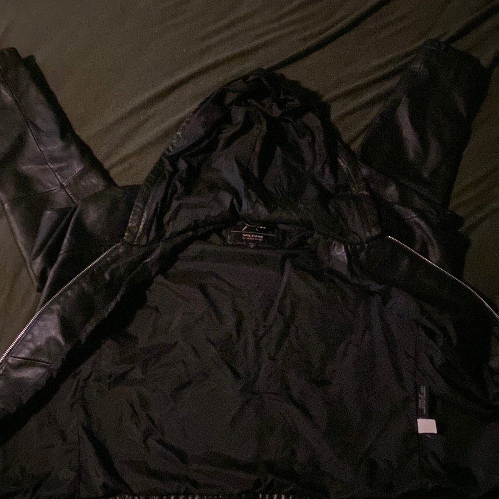 Maxima Wilsons Leather Hoodie